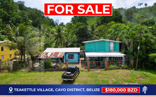Fixer Upper - Two Houses on a Large Lot in Teakettle, Cayo, Belize! Multi Unit